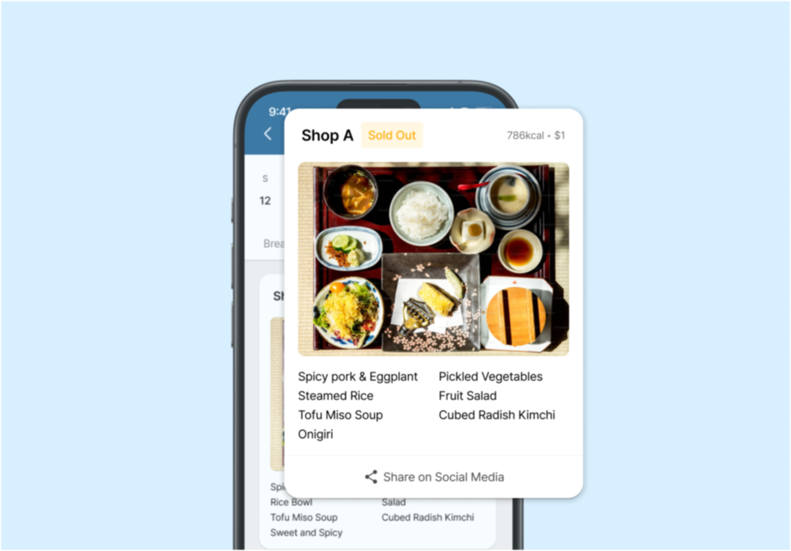 KOIN Cafeteria Menu Redesign